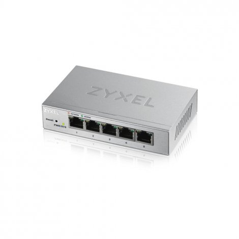 Zyxel GS1200-5-GB0101F | 5 x Ports 1000Base-T L2 Managed Desktop GE Network Switch
