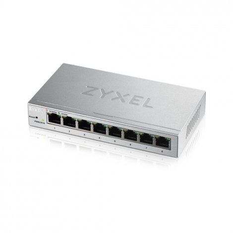 Zyxel GS1200-8-GB0101F | 8 x Ports 1000Base-T + 2 SFP Ports L2 Managed 1U R-M GE Network Switch