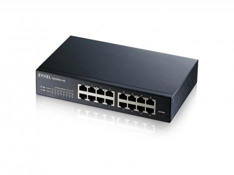 Zyxel GS1900-16V03F | 16 x Ports 1GbE Smart Managed Layer 2 Rack-mountable Network Switch