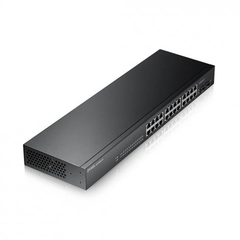 Zyxel GS1900-24-GB0102F | 24 x Ports 10/100/1000Base-T + 2 x SFP Ports L2 Managed 1U R-M Smart Switch