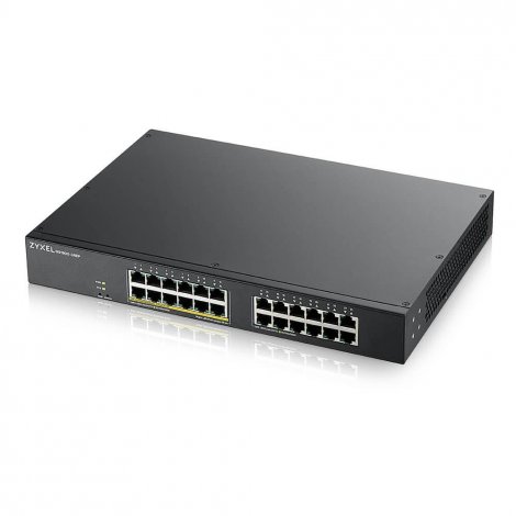 Zyxel GS1900-24EP-GB0101F | 24 x Ports 10/100/1000Base-T PoE + 2 x SFP Ports L2 Managed 1U R-M Smart Switch