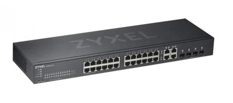 Zyxel GS1920-24-EU0101F | 24-Ports Gigabit Web Managed Switch with 4x Gigabit Combo SFP Ports