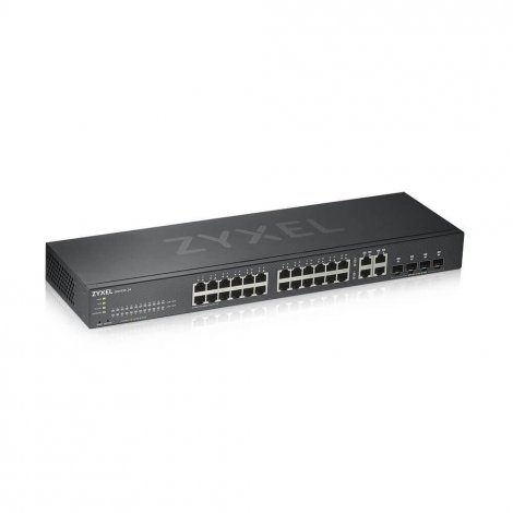 Zyxel GS1920-24V2-GB0101F | GS1920 Series GS1920-24v2 24 x Ports 1000Base-T + 4 x SFP/RJ-45 Combo Ports L2 Managed 1U R-M Smart Switch