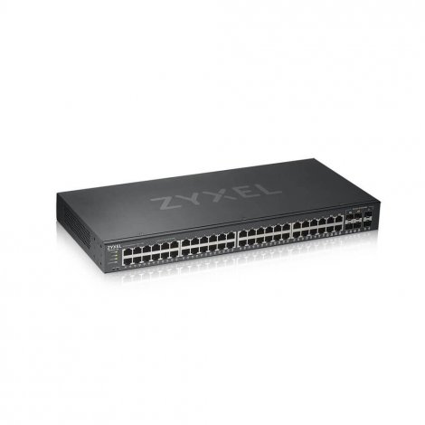 Zyxel GS1920-48V2-GB0101F | GS1920 Series GS1920-48v2 44 x Ports + 4 x Gigabit RJ45/SFP Combo Ports L2 Managed 1U R-M Smart Switch