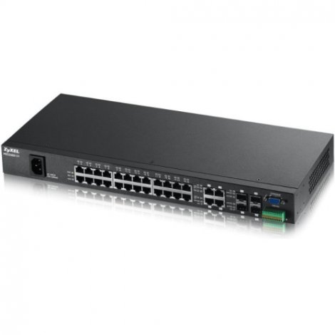 Zyxel MES3500-24FDC | 24-Ports FE L2 Switch with 4GbE Combo Ports