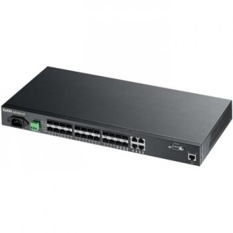 Zyxel MGS3600-24F | 20-Ports GbE L2 Fiber Switch With Four GbE Combo Ports