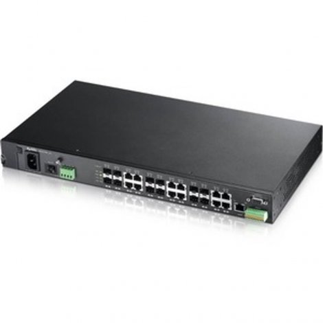 Zyxel MGS3700-12C | 12-Ports 1000Base-T L2 Managed 1U RM Gigabit Ethernet Network Switch