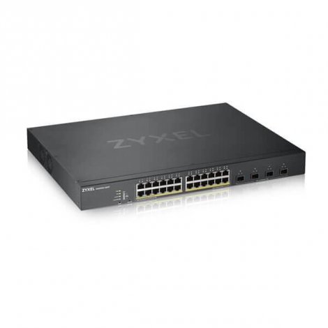 Zyxel XGS1930-28HP-GB0101F | 24 x Ports PoE+ 1000Base-T + 4 x SFP+ Ports L2 Managed 1U R-M GE Network Switch