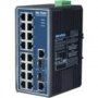 Advantech EKI-7626C-AE | 16+2G Combo Port Gigabit Unmanaged Industrial Ethernet Switch