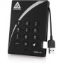 Apricorn A25-3PL256-S4000 | Aegis Padlock 4TB USB 3.0 (AES-256) External Solid State Drive (SSD)