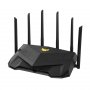 Asus 90IG07X0-MU9C00 | IEEE 802.11ax 574 Mbit/s 5GHz 4-Ports 1000Base-T GE RJ-45 LAN + 1-Ports USB 3.2 + 6 Antenna Router