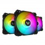 Asus TUFGAMINGTF120ARGB3IN1Fan | TUF Gaming TF120 ARGB 120mm Triple Fan Kit with ARGB Controller