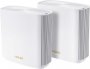 Asus ZenWiFi AX (XT8 2PK) White | ZenWiFi AX6600 XT8 IEEE 802.11ax Wi-Fi 6 Tri-Band Mesh Router White 2-Pack