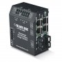 Black Box LBH240A-H-SC | Hardened Heavy-Duty 2 x 4 x 10/100Base-TX LAN Edge Switch