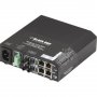 Black Box LPH240A-H-2ST | 6-Ports 10/100Base-T PoE RJ-45 L2 Fast Ethernet Hardened Temperature Switch