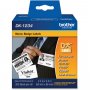 Brother DK1234 | Die-Cut Adhesive Name Badge White Paper Labels