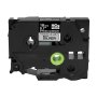 Brother HGES9415PK | Black on Matte Silver Extra-Strength Adhesive Label Tape