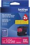 Brother LC105MS | Innobella 1200-Pages Super High Yield Magenta Ink Cartridge