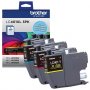 Brother LC401XL3PKS | 3-Color High Yield Ink Cartridge Combo Pack