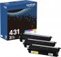 Brother TN4313PK | Cyan/ Magenta/ Yellow Original Standard Yield Laser Toner Cartridge Multi-Pack