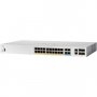 Cisco CBS350-24S-4G-NA | Business 350 24 x Ports PoE+ 10/100/1000Base-T + 4 x SFP Ports Layer 2 Managed Rack-mountable Gigabit Ethernet Switch
