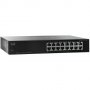 Cisco SF100-16-NA | 16-Ports 16 x RJ-45 10/100Base-TX Unmanaged Rack-mount Switch