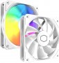 Cooler Master MFW-B2DW-17NPA-R1 | MF120 Lite White PC Case 1750 RPM 120mm ARGB Lighting Liquid Cooler Air Cooler