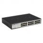 D-Link DGS-1024D-A1 | 24-Ports RJ-45 10/100/1000Mbps 10/100/1000Base-T Gigabit Unmanaged Desktop Switch