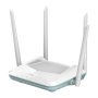D-Link R15 | EAGLE PRO AI 00 Wi-Fi 6 IEEE 802.11ax Dual Band 192 MB/s 3 x Network 1 x Broadband 4 x Antenna Ethernet Wireless Router