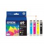 Epson T069120BCS | Cyan/Magenta/Yellow/Black Ink Cartridges