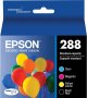 Epson T288120-BCS | Cyan / Magenta / Yellow / Black Ink Cartridge Combo Pack
