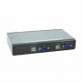 Fujitsu S26361-F2293-L411 | 4-Ports 4 x 1, x 1 4 x RJ-45 Keyboard/Mouse/Video 1U Rack-mountable KVM Switch