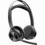 HP 9T9J4AA#AC3 | Poly Voyager Focus 2 Microsoft Teams Certified USBC-C Headset + USB-C/A Adapter