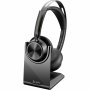 HP 9T9J9AA#AC3 | Poly Voyager Focus 2 USB-C-C Headset + USB-C/A Adapter