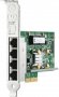 HPE 647594-B21B-LP | 4-Ports 1Gb/s 10/100/1000Base-T PCI-Express 2.0 x4 331T Gigabit Ethernet Network Adapter
