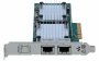 HPE 656596-B21-LPBRACKET | 2-Ports RJ45 10Gb/s 1000Base-T PCI-Express 2.0 X8 530T Network Ethernet Adapter