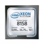 Intel Platinum 8158 | Xeon Platinum 12-Core 3.00GHz 10.40GT/s UPI 24.75MB L3 Cache Socket LGA3647 Processor Platinum