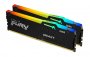 Kingston KF548C38BBAK2-16 | FURY Beast RGB 16 GB (2x8GB) DDR5-4800Mhz PC5-38400 Non-ECC Unbuffered CL38 288-pin DIMM 1.1V 1Rx16 Memory Module