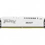 Kingston KF556C36BWE-32 | Fury Beast EXPO White 32GB DDR5-5600Mhz PC5-44800 Non-ECC Unbuffered CL40 DIMM 1.25V Memory Module