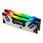 Kingston KF560C32RSAK2-64 | FURY Renegade RGB 64GB Kit (2x32GB) DDR5-6000Mhz PC5-48000 Non-ECC Unbuffered CL32 UDIMM 1.35V Memory Module
