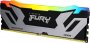 Kingston KF584CU40RSA-24 | Fury Renegade RGB 24GB 8400MT/s DDR5 PC5-67200 Non-ECC Unbuffered CL40 288-Pin 1.45V DIMM Single Rank Memory Module
