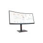 Lenovo 63D4GAR1US | ThinkVision T34w-30 34-inch Class UW-QHD Curved Screen LCD Monitor 21:9 Raven Black