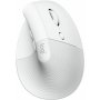 Logitech 910-006469 | Lift Vertical Ergonomic Wireless Mouse (Off-White)