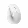 Logitech 910-006471 | Lift for Mac Vertical Ergonomic Wireless Mouse (Off-White)