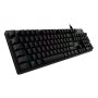 Logitech 920-009342 | G512 CARBON LIGHTSYNC RGB Mechanical Gaming Keyboard with GX Brown Switches and USB Passthrough (Tactile)