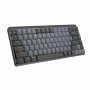 Logitech 920-010552 | MX Mechanical Mini Minimalist Wireless Illuminated Keyboard Clicky Graphite