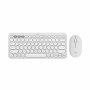 Logitech 920-012198 | Pebble 2 Combo Wireless Keyboard and Mouse Tonal White