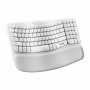 Logitech 920-012275 | Wave Keys Wireless Ergonomic Keyboard Off White