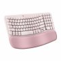 Logitech 920-012276 | Wave Keys Wireless Ergonomic Keyboard Rose