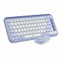 Logitech 920-013043 | POP ICON COMBO Bluetooth Keyboard and Mouse Combo Lilac & Off-white